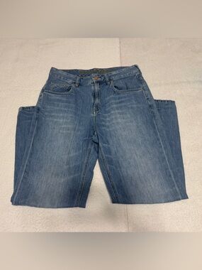 Tommy Bahama Mens Classic Fit Jeans Size 34x30 Blue Cotton Lyocell Denim Pants